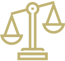 Image of a Justice Scale - The Law Office of Rebecca Sommer